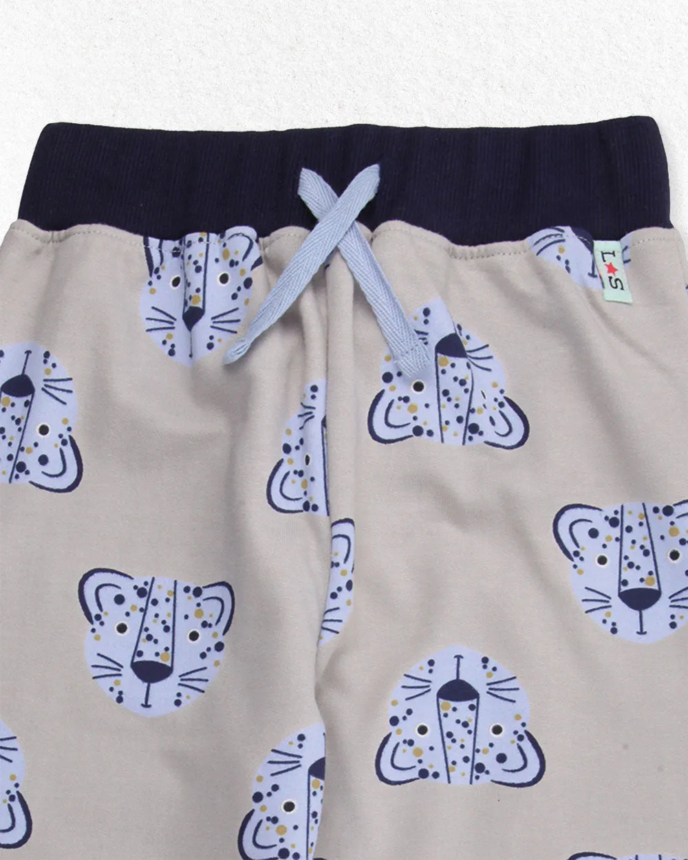 Multicoloured Lenny the Leopard Print Joggers