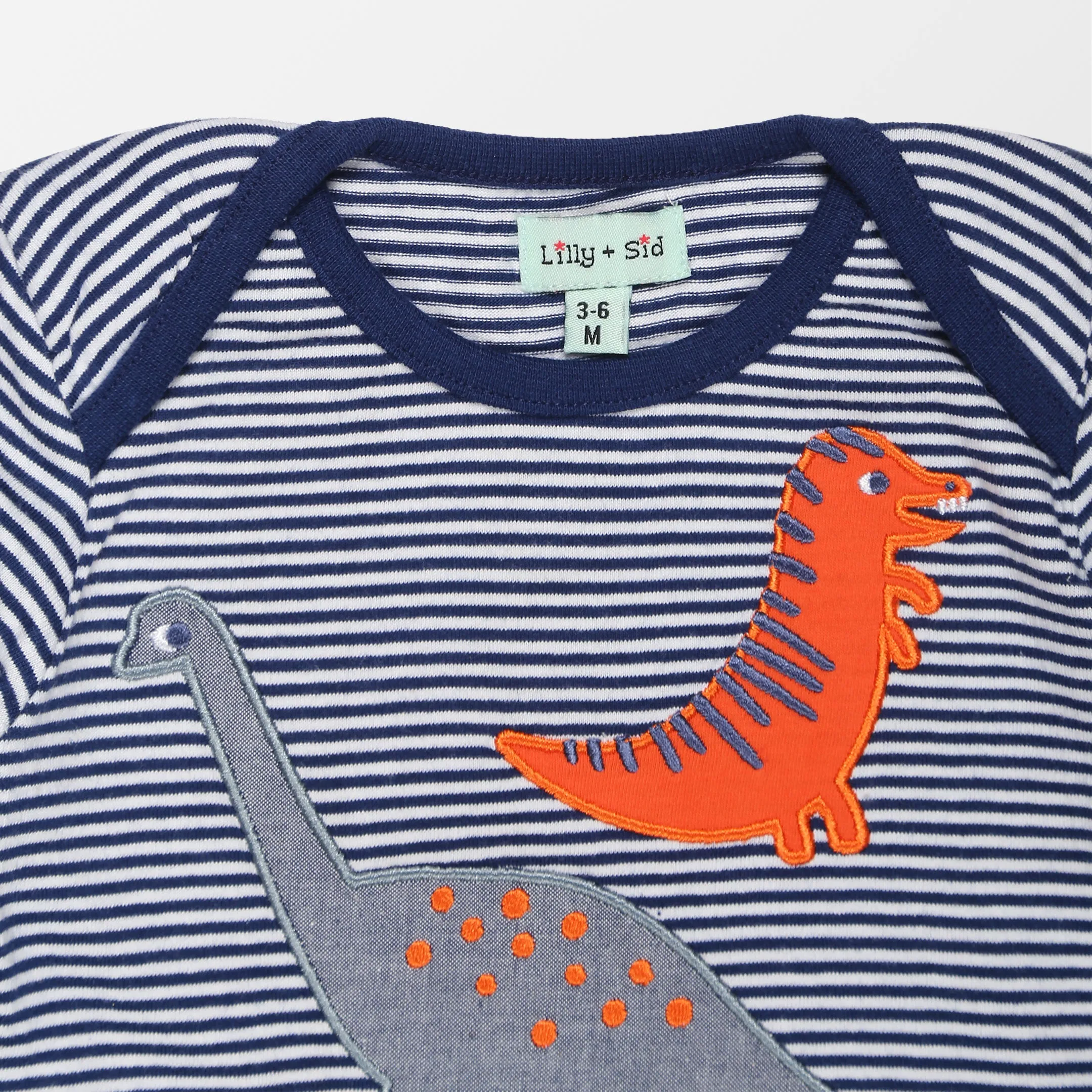 Multicoloured Stripe Print Top And Leggings Set