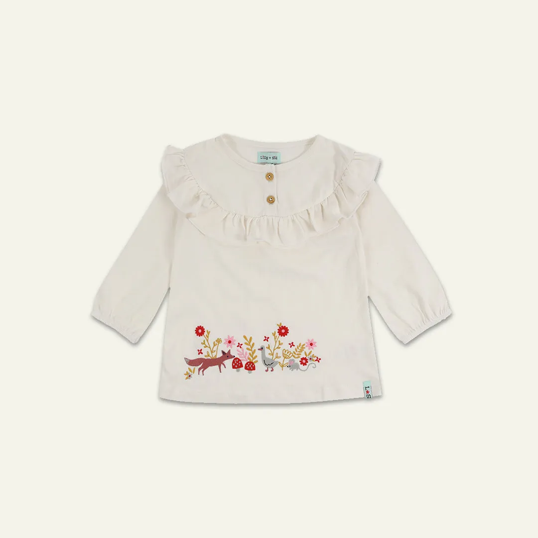 Multicoloured Woodland Animal Print Top And Legging Set