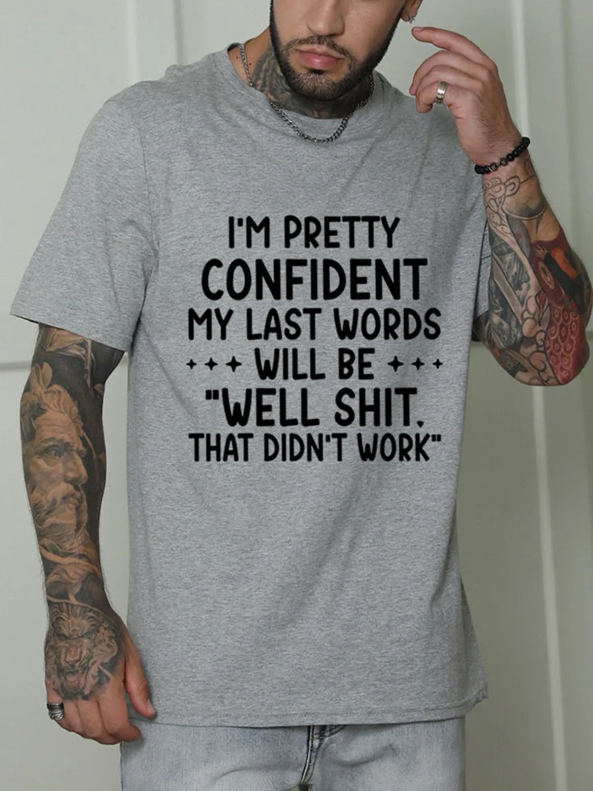 My Last Words Men's T-shirt