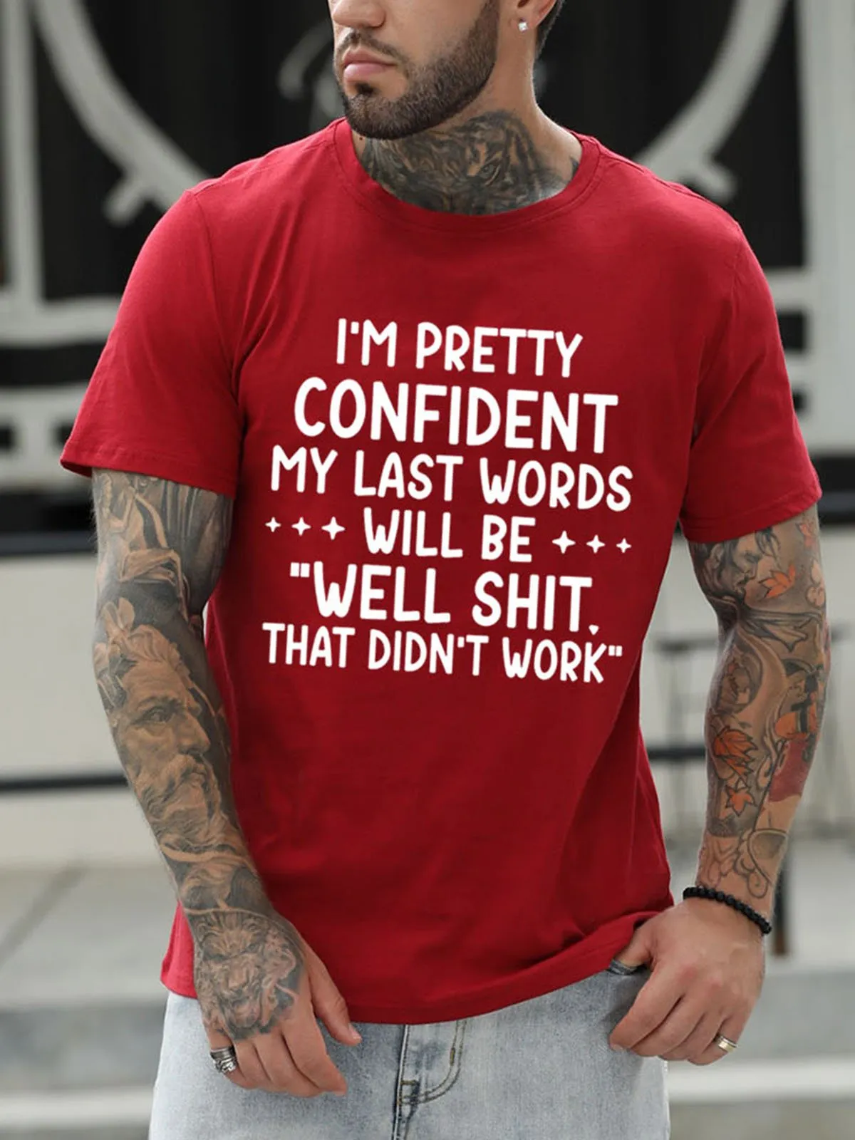 My Last Words Men's T-shirt