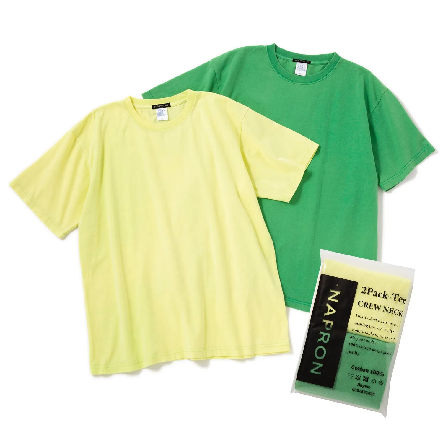 NAPRON | ナプロン　2PACK T-SHIRTS