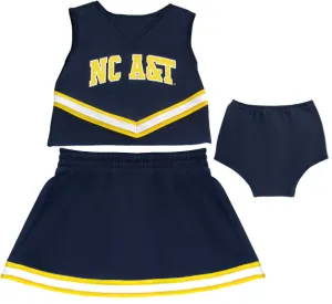 NC A&T’s Littlest Cheer Outfit – 3 Piece Set