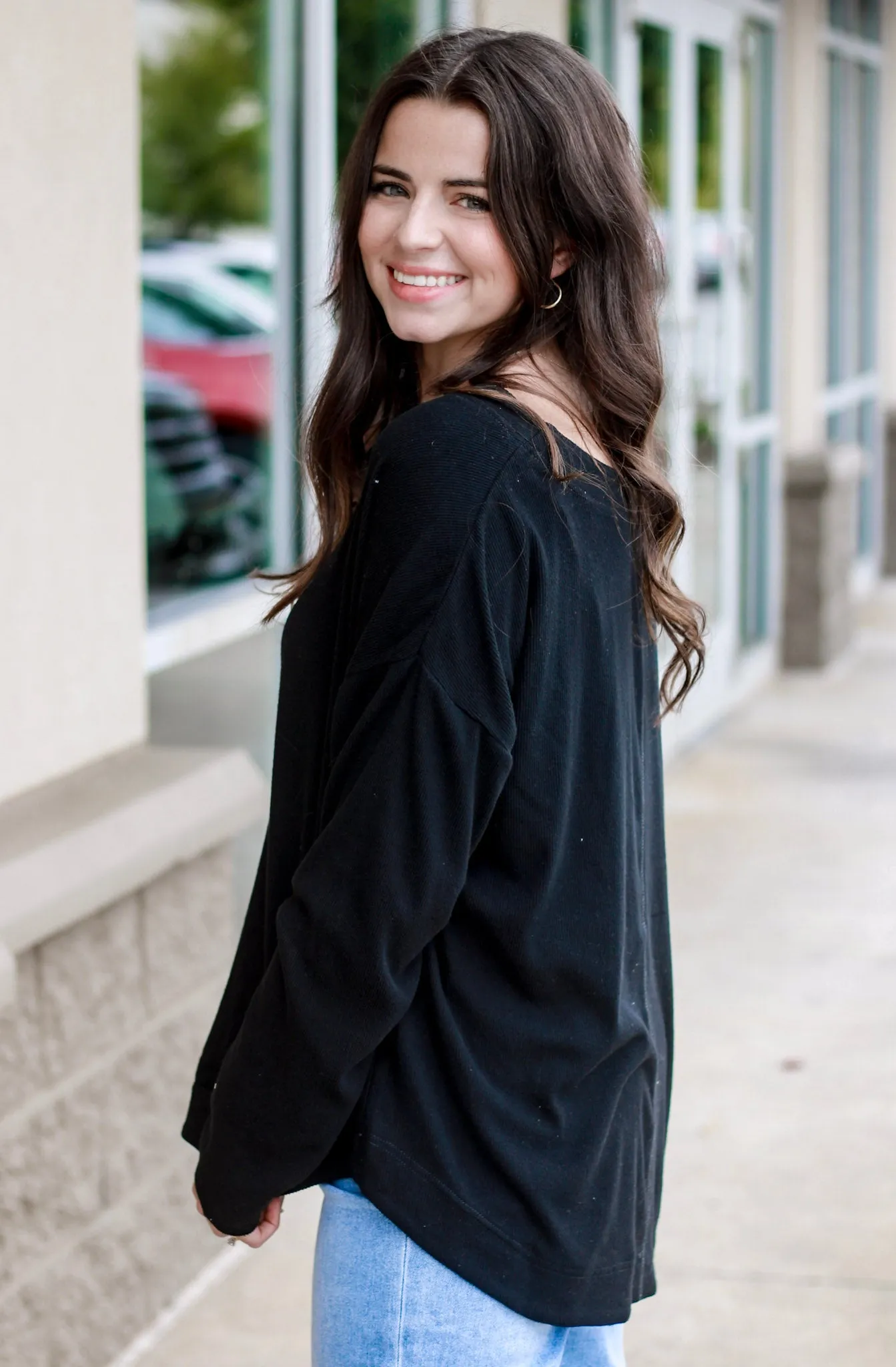 Never Felt This Good Top In Black