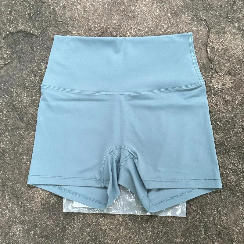 New Women-Lulu Shorts Tights Running Luluwomen Short Gym Woman Yoga Wear Seamless Push Up Fitness Leggings Sports Lulemon Dupes