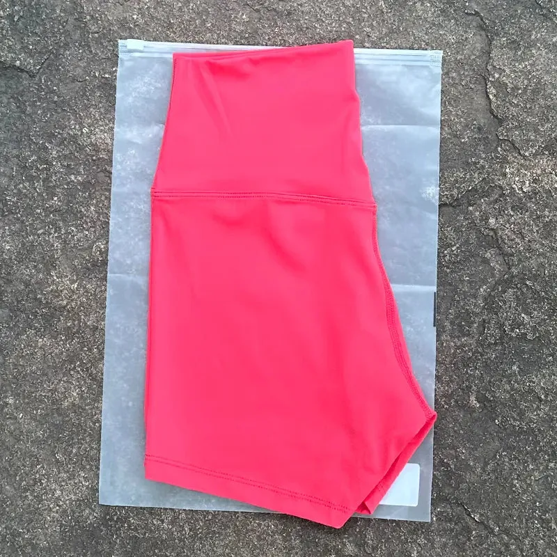 New Women-Lulu Shorts Tights Running Luluwomen Short Gym Woman Yoga Wear Seamless Push Up Fitness Leggings Sports Lulemon Dupes