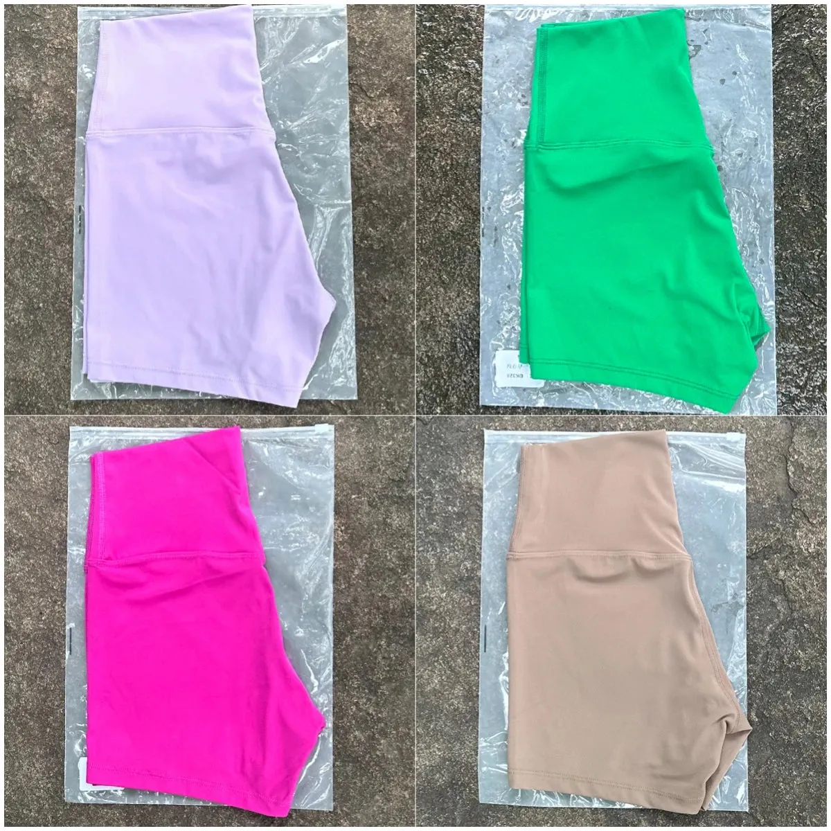 New Women-Lulu Shorts Tights Running Luluwomen Short Gym Woman Yoga Wear Seamless Push Up Fitness Leggings Sports Lulemon Dupes