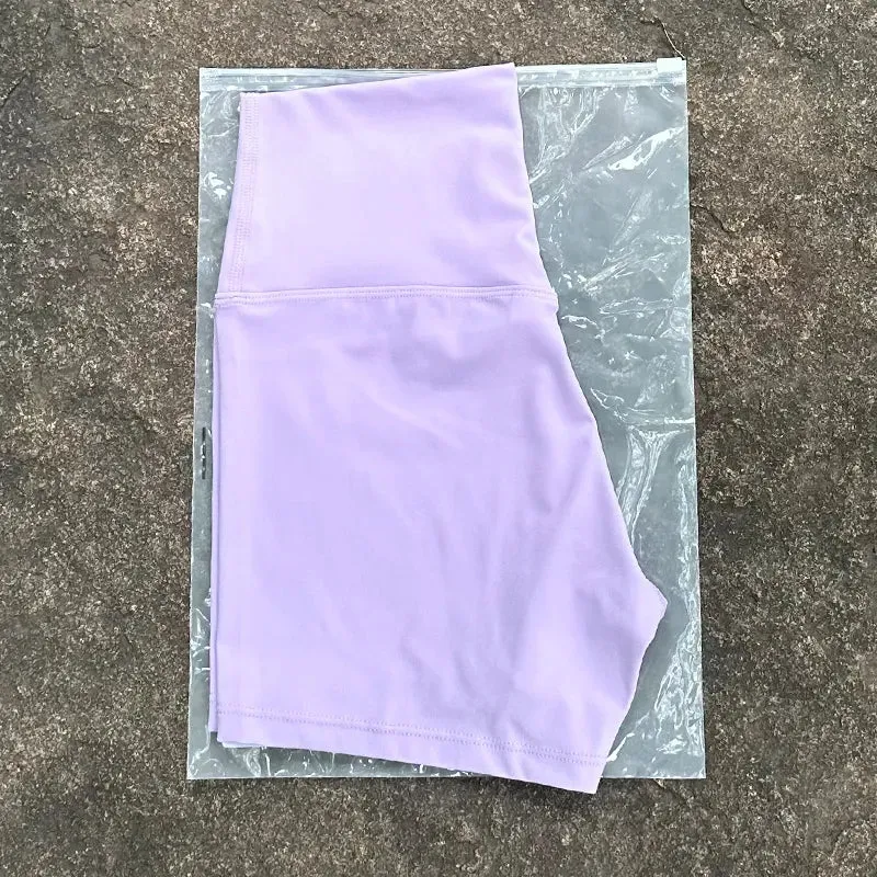 New Women-Lulu Shorts Tights Running Luluwomen Short Gym Woman Yoga Wear Seamless Push Up Fitness Leggings Sports Lulemon Dupes