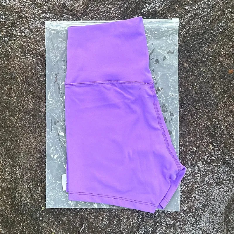 New Women-Lulu Shorts Tights Running Luluwomen Short Gym Woman Yoga Wear Seamless Push Up Fitness Leggings Sports Lulemon Dupes