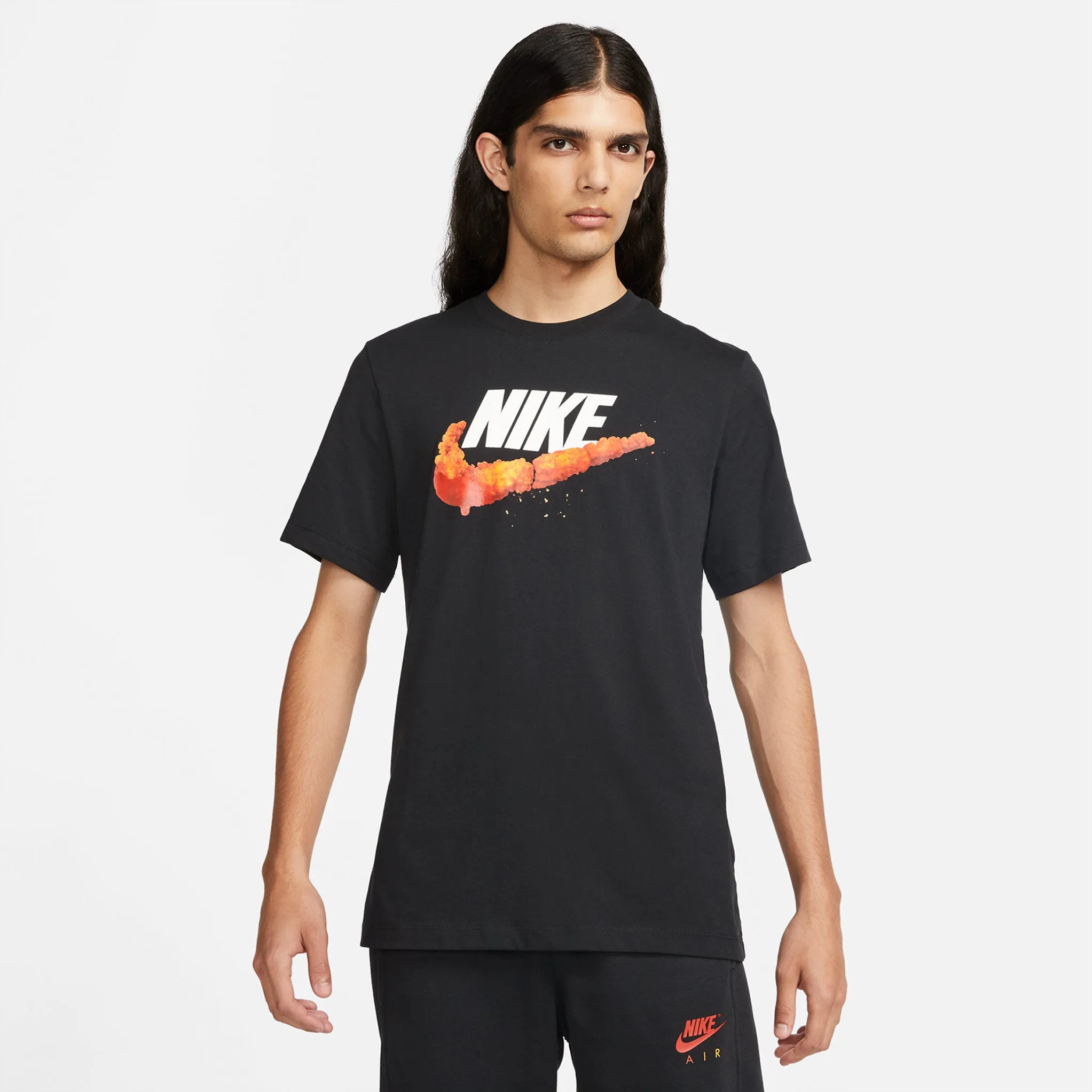 Nike Deep Fried Logo Tee DM2279-010 Black
