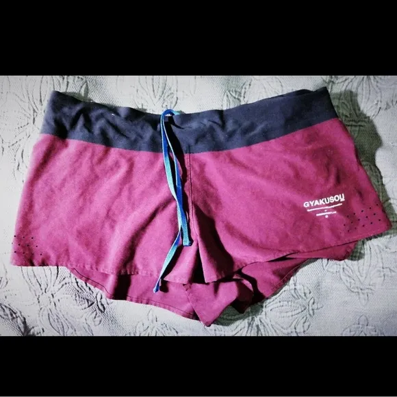 Nike Gyakusou Red Shorts Undercover Lab Dri-fit Running Medium