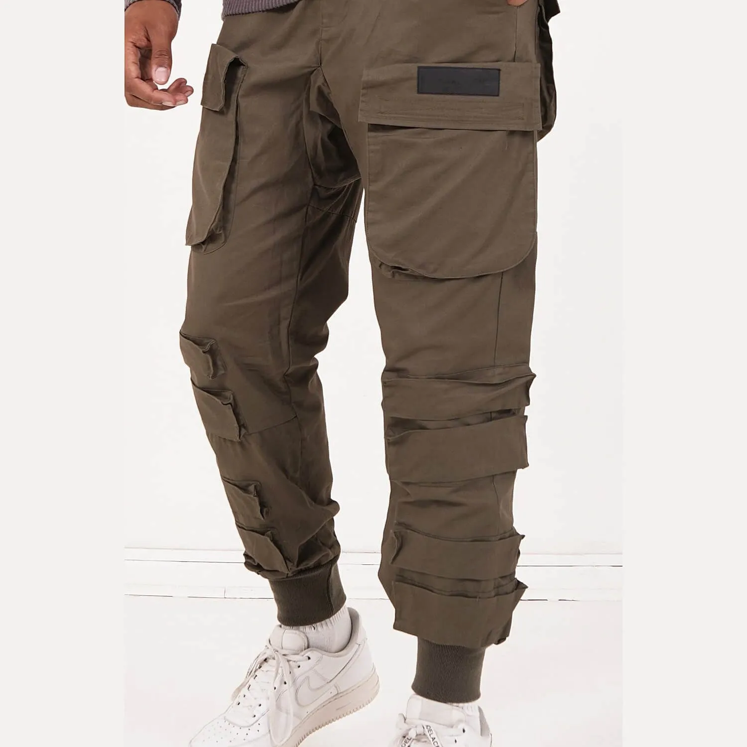 Nohavice Sixth June Cargo Pants Kaki
