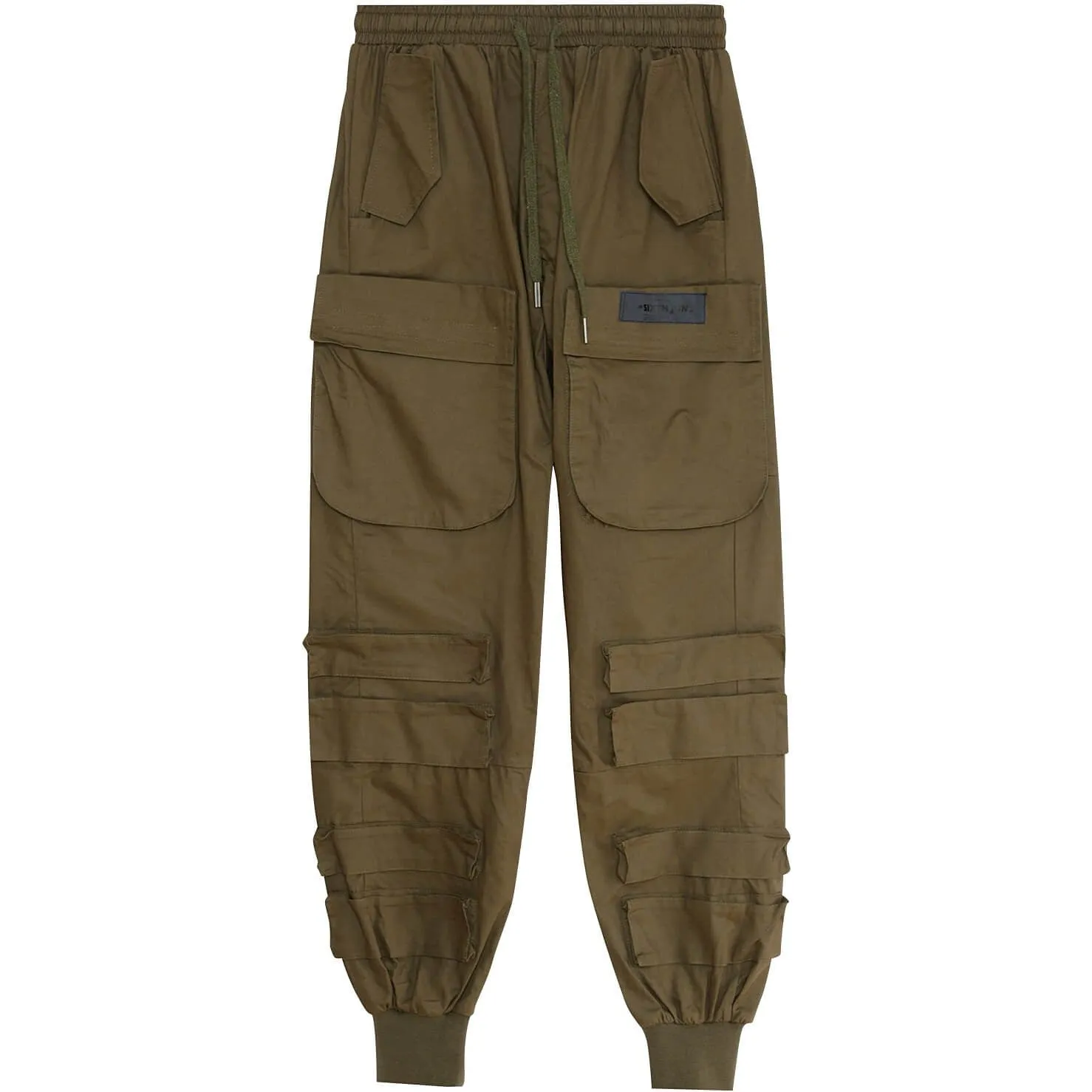 Nohavice Sixth June Cargo Pants Kaki