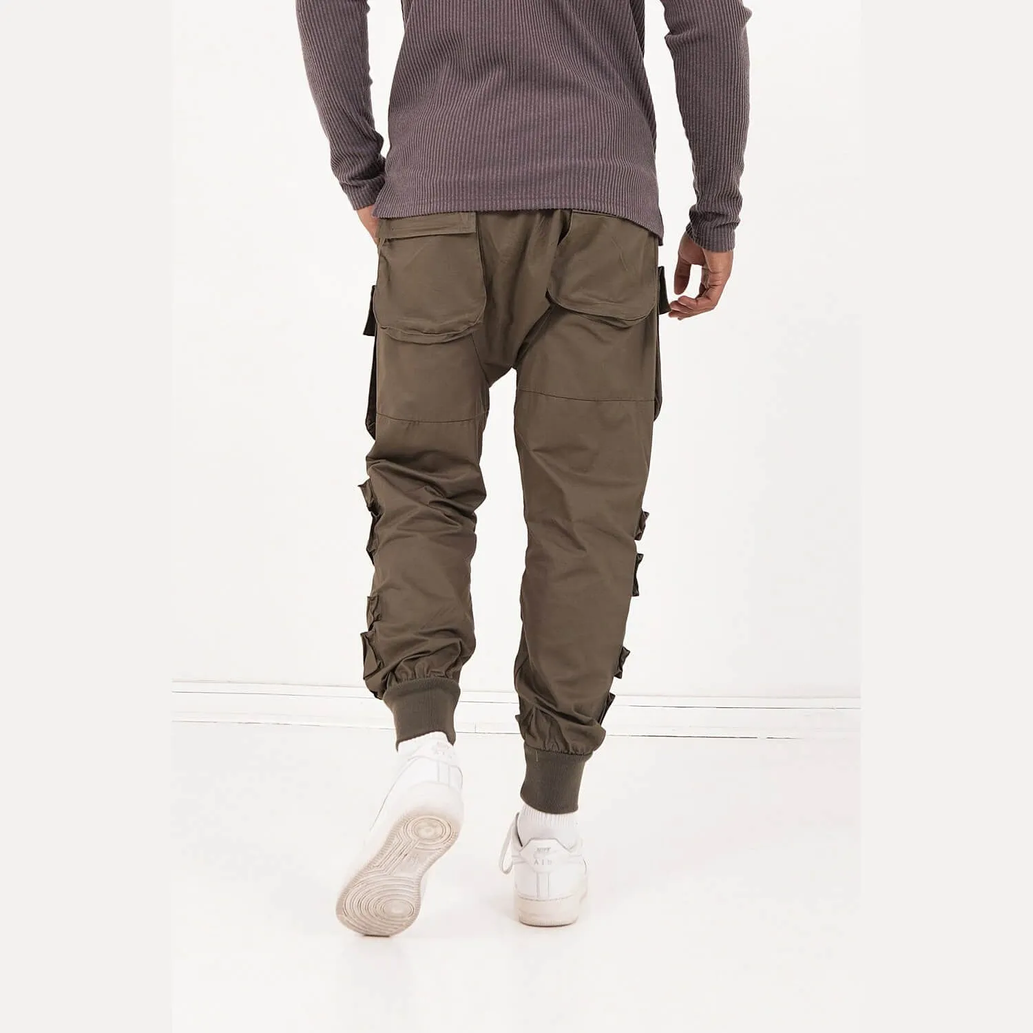 Nohavice Sixth June Cargo Pants Kaki