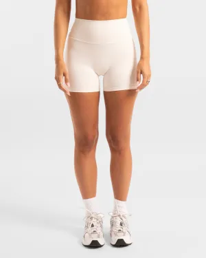 Not Your Basic Shorts - Off-White (Invisible Scrunch)