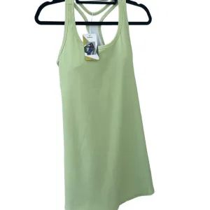 NWT Halara athletic dress with  built in shorts Matcha Latte Green L