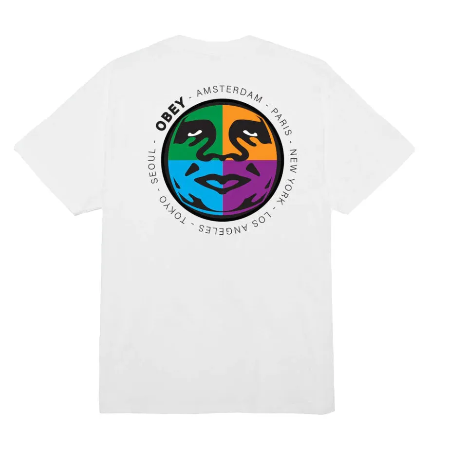 Obey city built classic tee