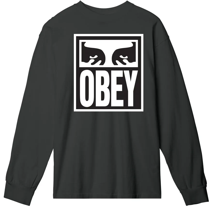 Obey eyes icon 2 Longsleeve Jet black