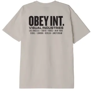 Obey int. visual industries T-shirt