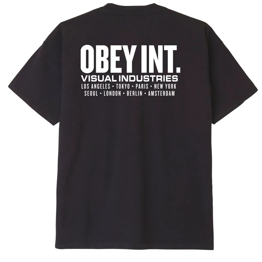 Obey int. visual industries T-shirt