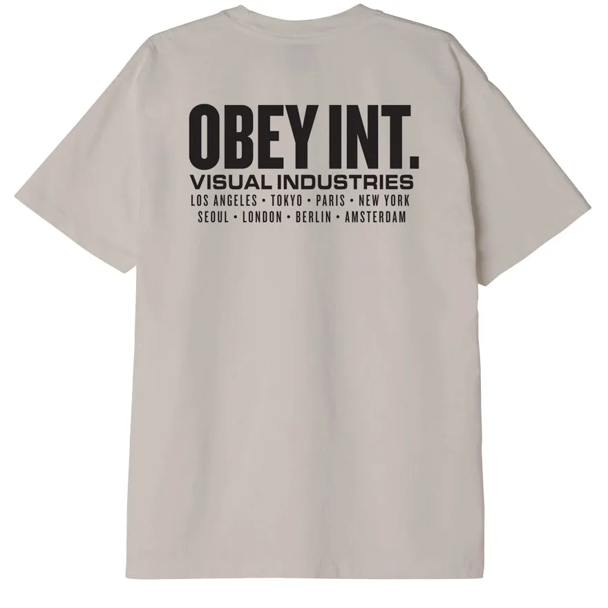 Obey int. visual industries T-shirt