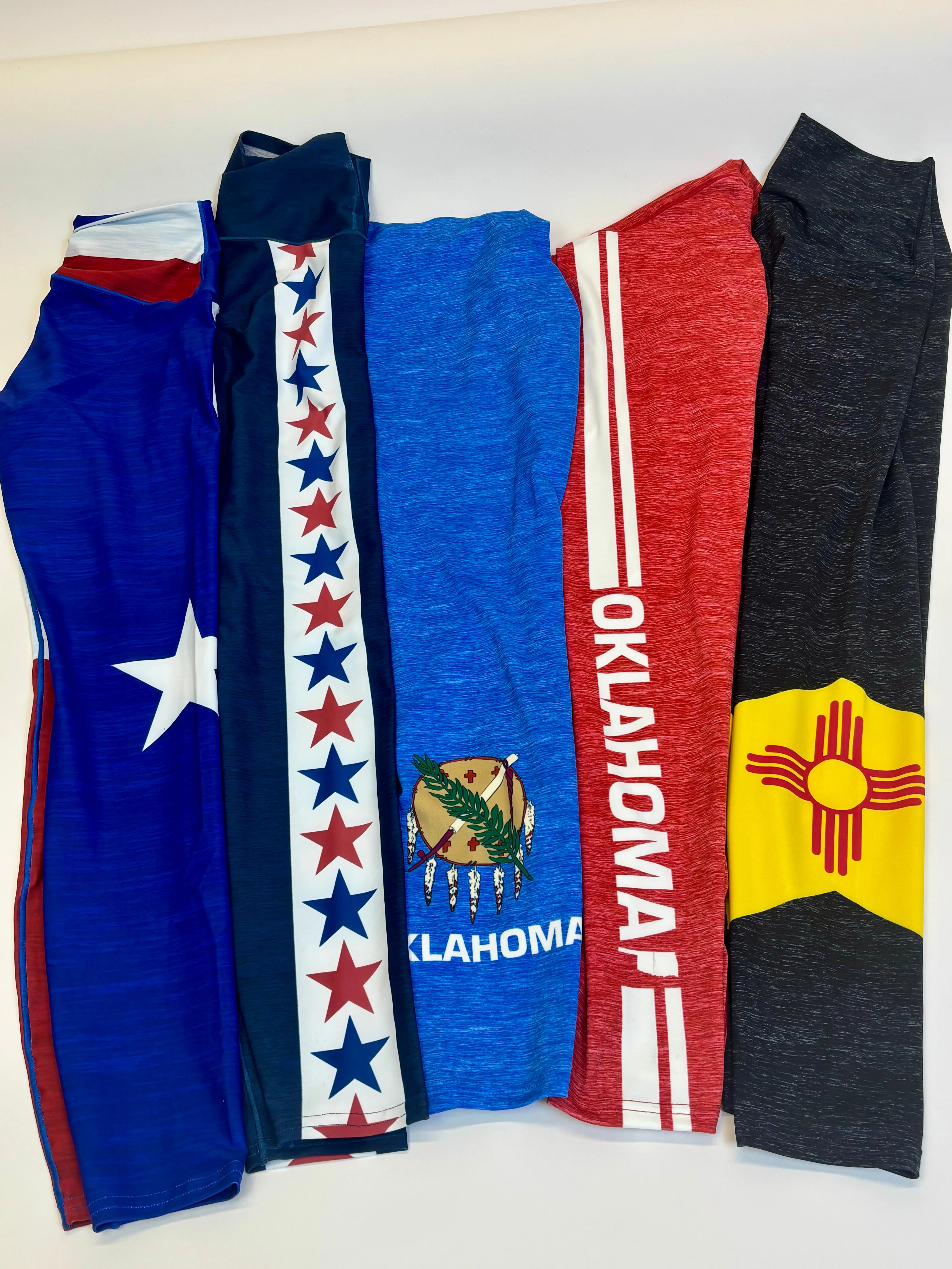 Oklahoma State Pride Red Yoga Pants