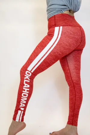 Oklahoma State Pride Red Yoga Pants