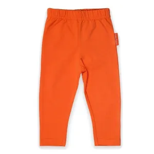 Orange Basic Leggings
