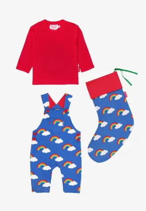 Organic Christmas Stocking Kids Bundle - Rainbow