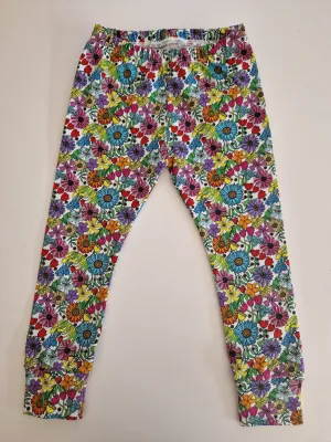 Organic Tiny Flower Leggings