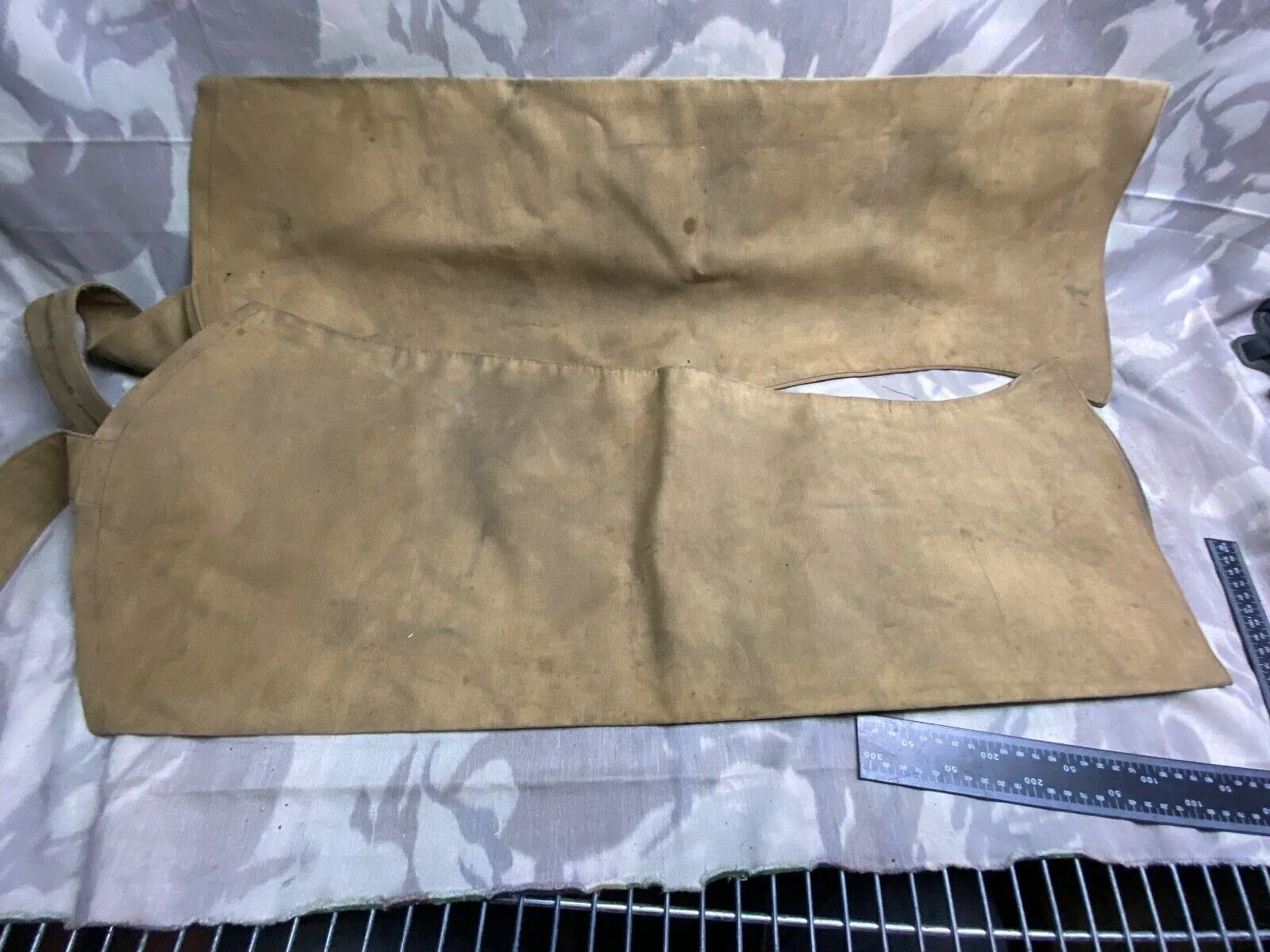 Original WW2 British Army / Railway LNER Marked Waterproof Leggings