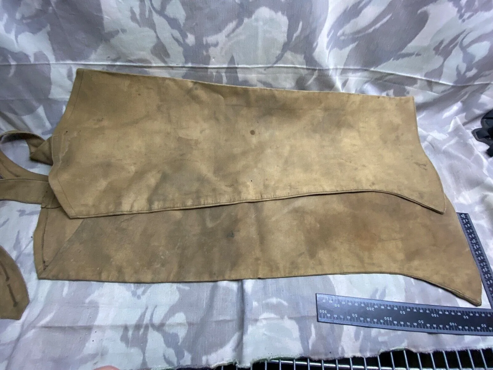 Original WW2 British Army / Railway LNER Marked Waterproof Leggings