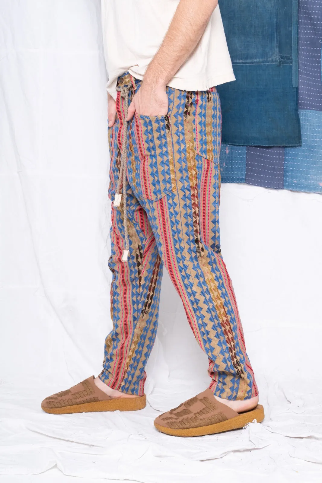 P63 Fatigue Heavy Ikat Jacquard Clay