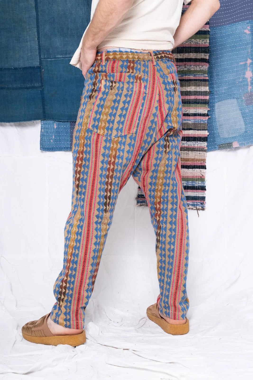 P63 Fatigue Heavy Ikat Jacquard Clay