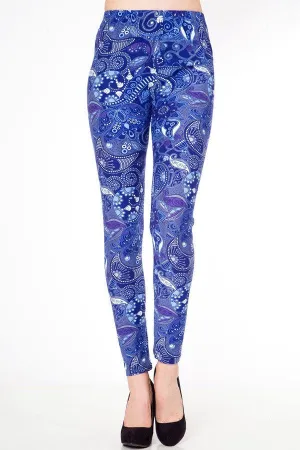 Paisley Print Leggings