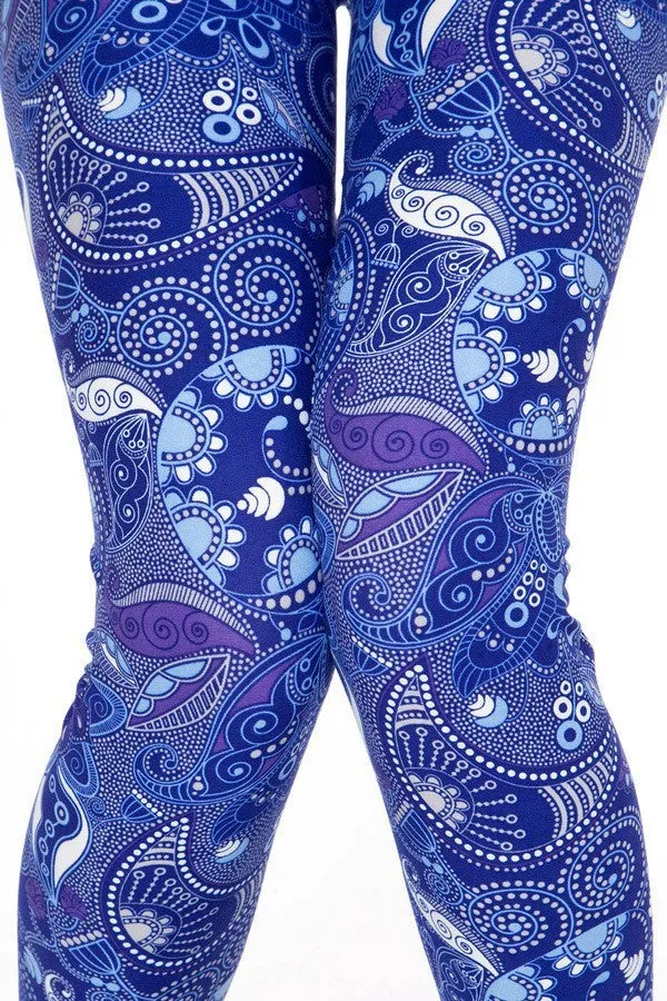Paisley Print Leggings