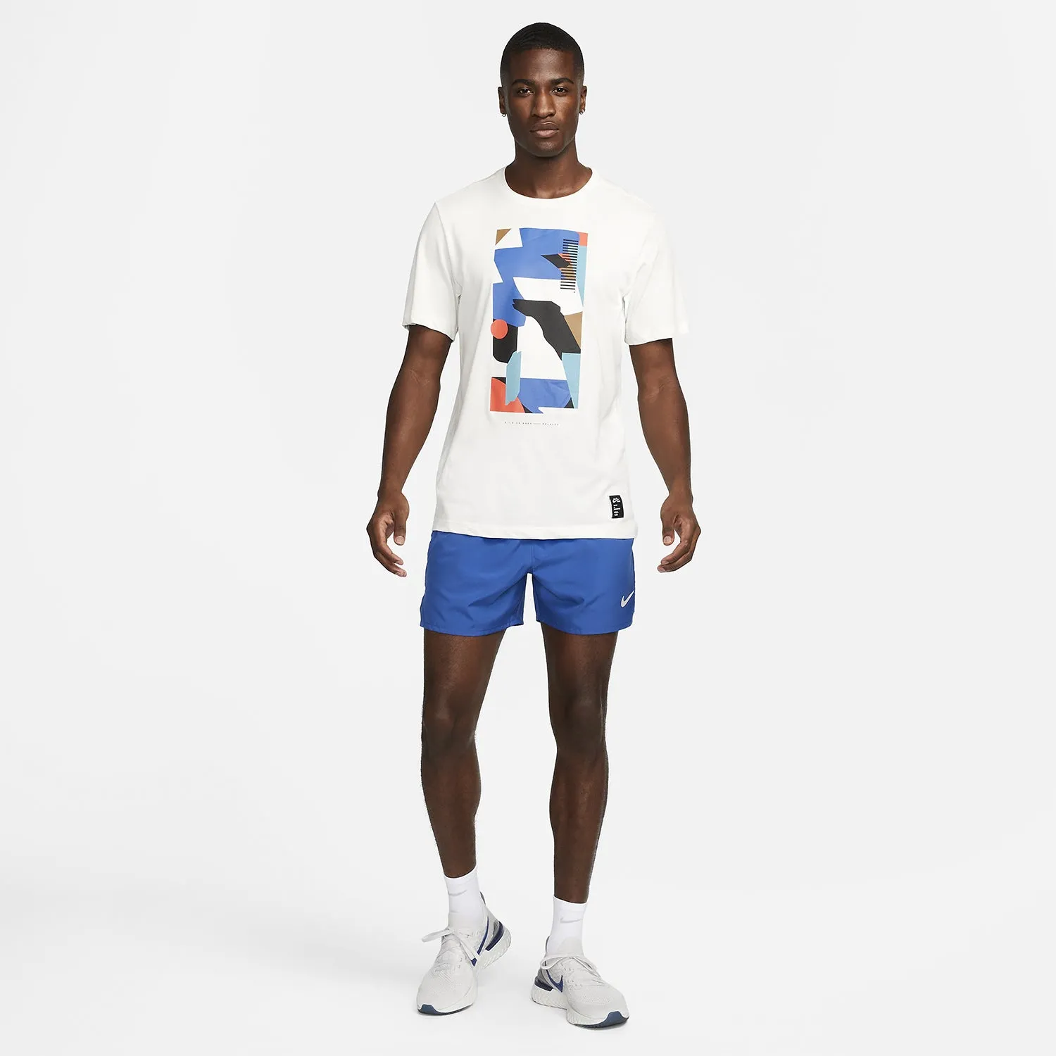 PANTALONCINI NIKE CHALLENGER SHORTS CON SLIP INTERNI UOMO CROSSFIT BLU