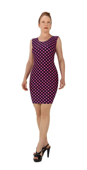 Pink Polka Dot Dress