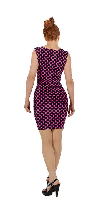 Pink Polka Dot Dress