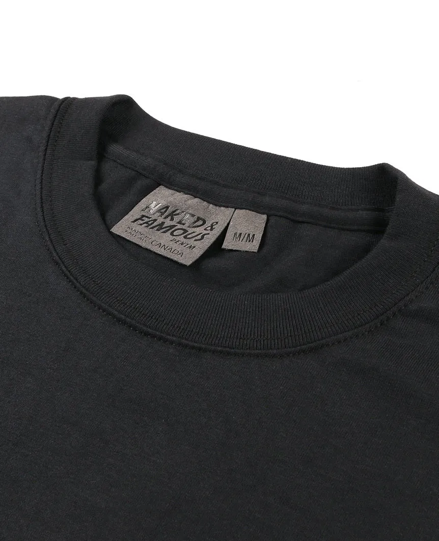 Pocket Tee - Black   Dragon