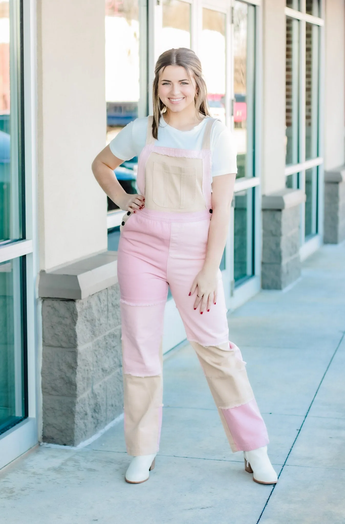 Pour Me Some Rosé Overalls