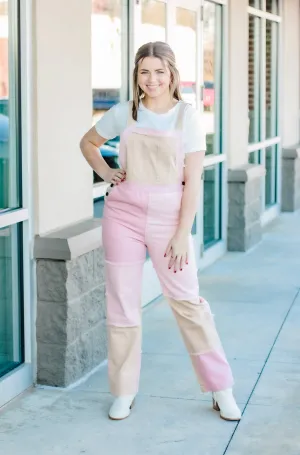 Pour Me Some Rosé Overalls