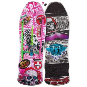Powell Peralta 500pc Puzzle - Geegah Skull & Sword Pink