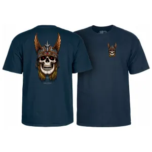 Powell Peralta Andy Anderson Skull T-Shirt - Navy