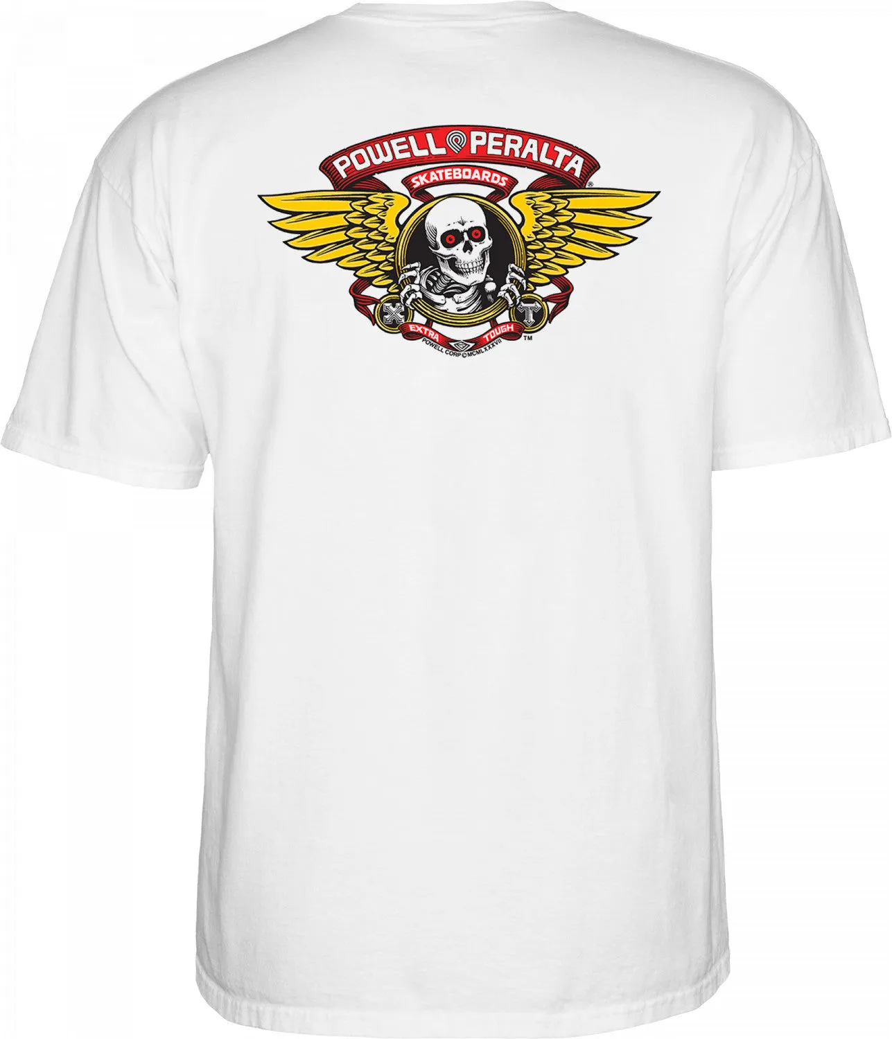 Powell Peralta Winged Ripper T-Shirt White