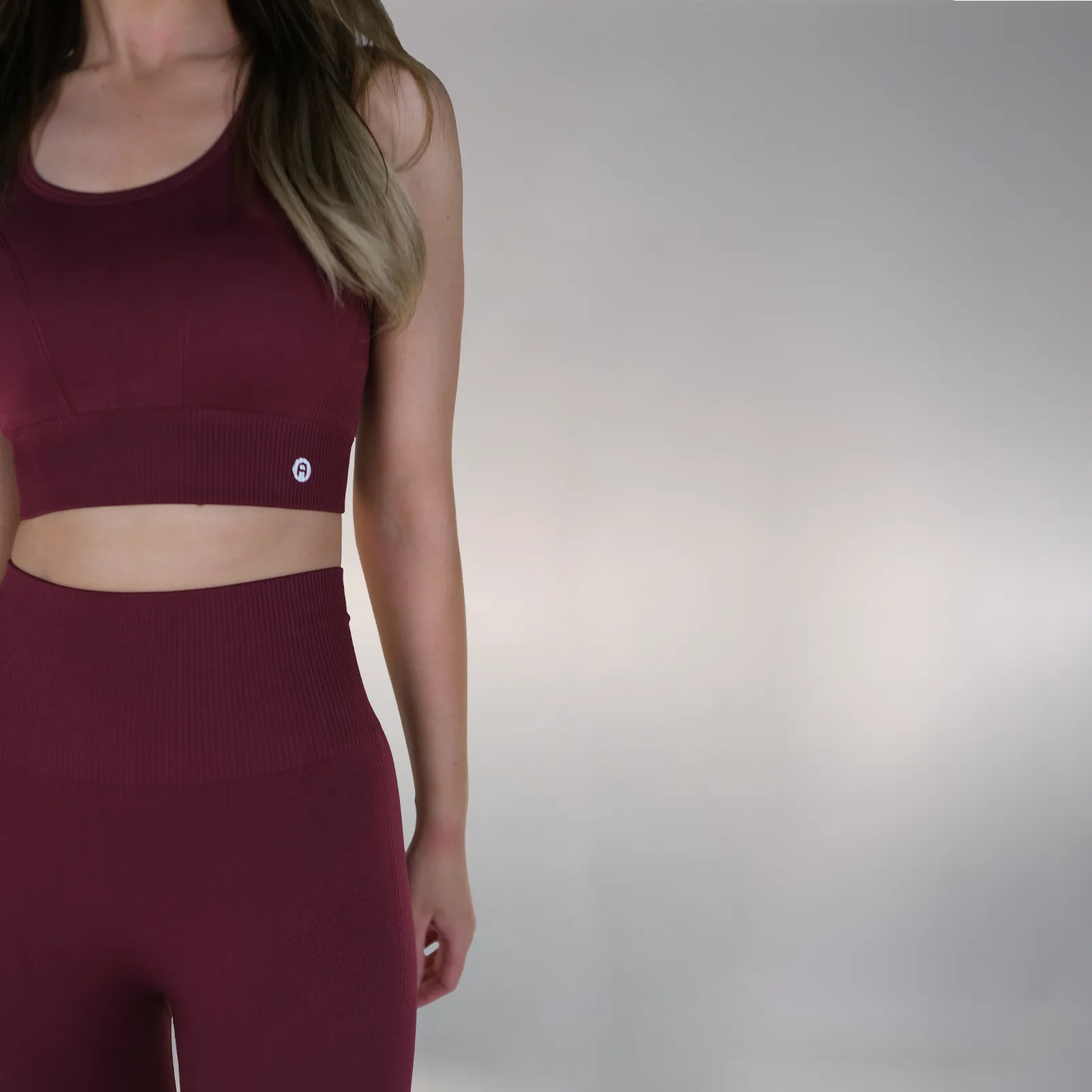 Power Leggings - Burgundy