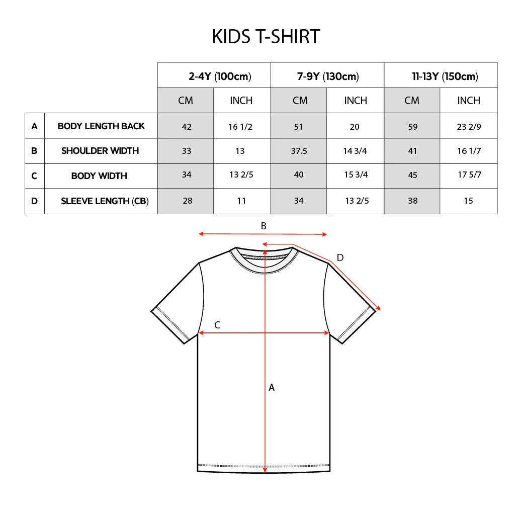 Preduce Kids OG Logo T-Shirt Cherry/Blue/Yellow