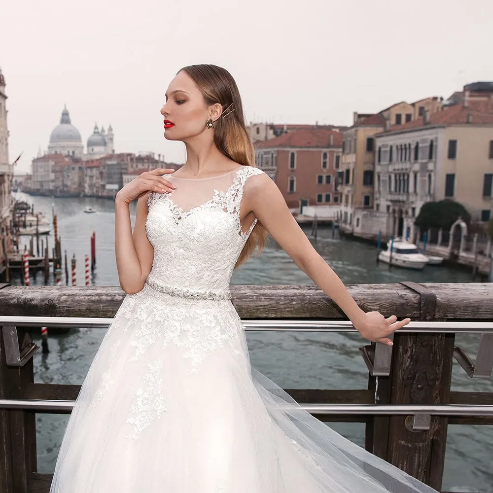 Princess A-line Wedding Dress Plus Size
