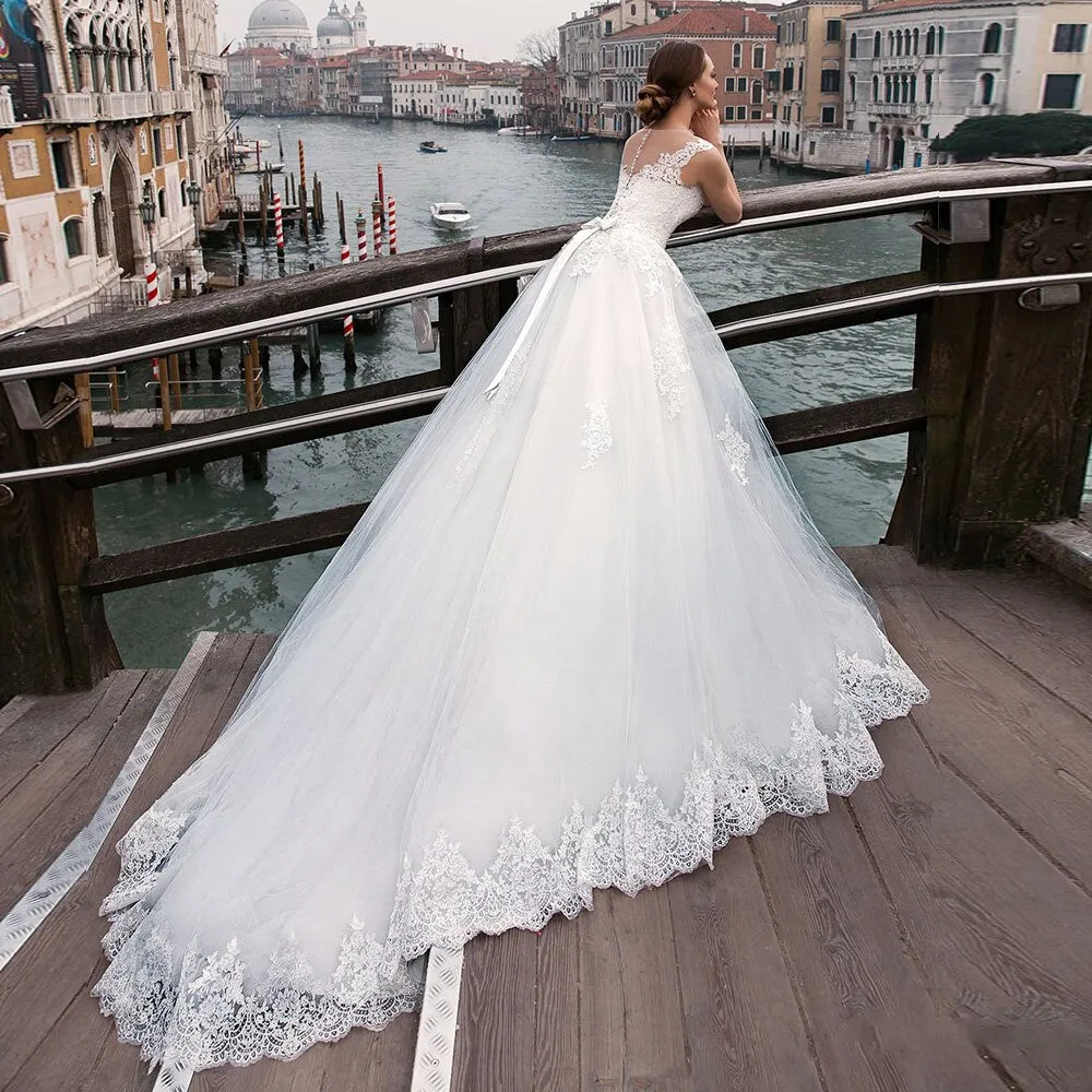 Princess A-line Wedding Dress Plus Size