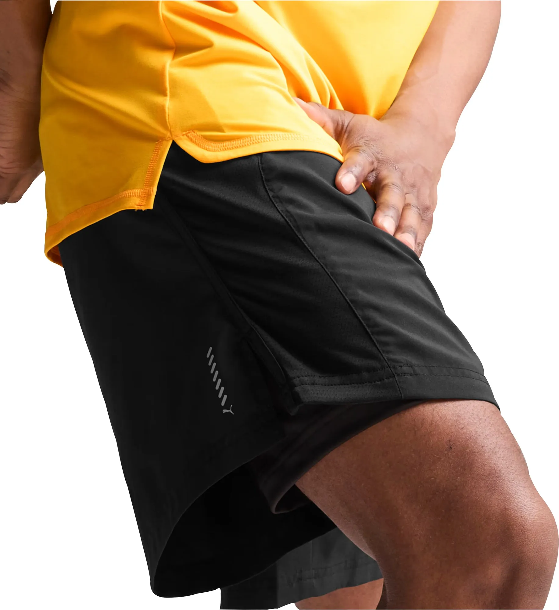 Puma Run Favourite Velocity 2 In 1 Mens Running Shorts - Black